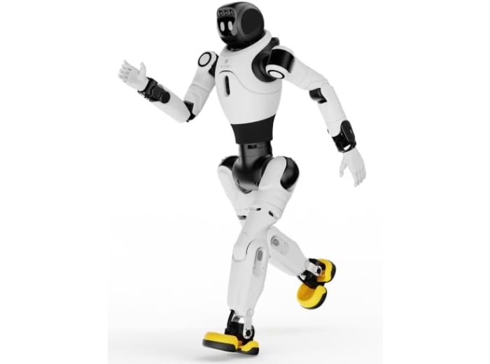 AGIBOT X2 Smart AI Robot Assistant, Intelligent Home Companion with Voice Interaction, Motion Control, HD Camera, Smart Navigation, Rechargeable Educational Robot for Home & Office