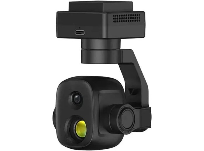 Dual-Sensor With 4K 8MP 6X Zoom & 640x512 Thermal Fit For ZT6