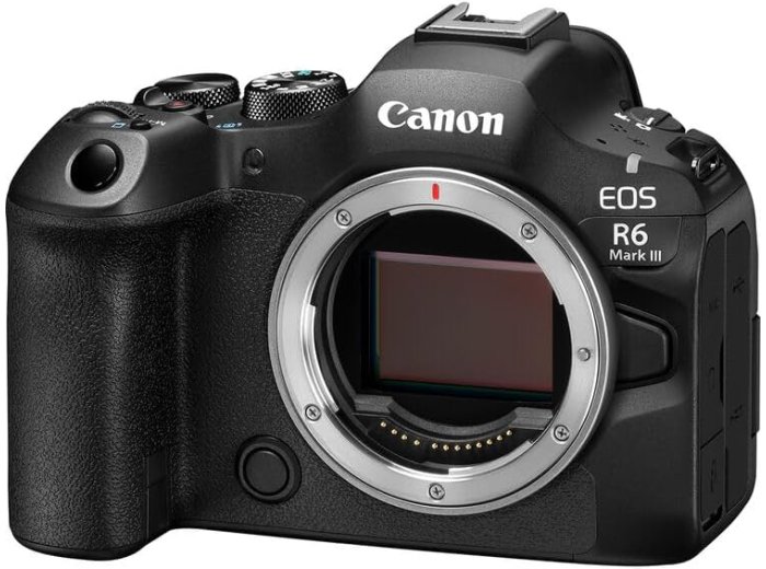 Canon EOS R6 Mark III Full-Frame Mirrorless Camera (7084C002) Bundle