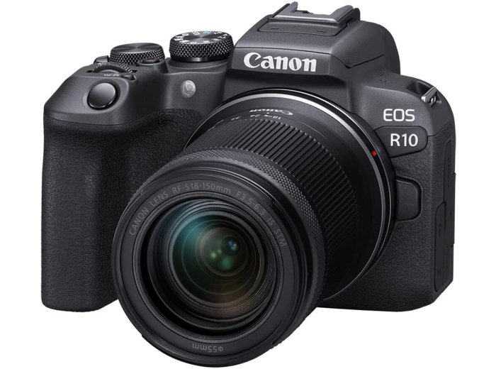 Canon EOS R10 Mirrorless Camera with 18-150mm & 75-300mm Lenses Bundle