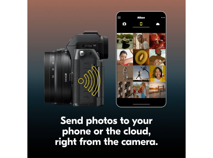 Nikon Z50 II with Two Lenses | Compact mirrorless Stills/Video Camera with Easy Color presets and Wireless Photo Sharing | USA Model