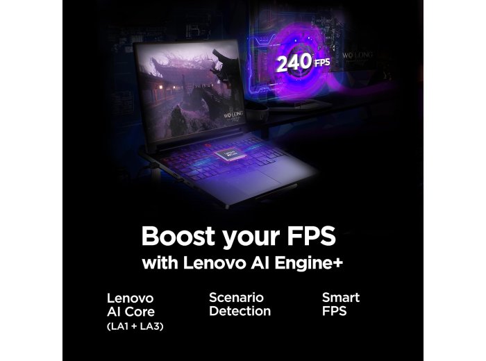 Lenovo Legion Pro 7i – AI-Powered Gaming Laptop – Intel® Core Ultra 7 255HX – 16" WQXGA PureSight OLED Display – 240Hz – NVIDIA® GeForce RTX™ 5070 Ti – 32GB Memory – 2TB Storage – PC GamePass