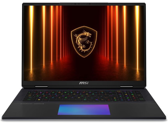 msi Titan 18 HX AI 18" 120Hz MiniLED UHD+ Gaming Laptop: Intel Ultra 9-285HX, NVIDIA Geforce RTX 5090, 64GB DDR5, 6TB NVMe SSD, Thunderbolt 5, Wi-Fi 7, Win 11 Pro: Black A2XWJG-614US