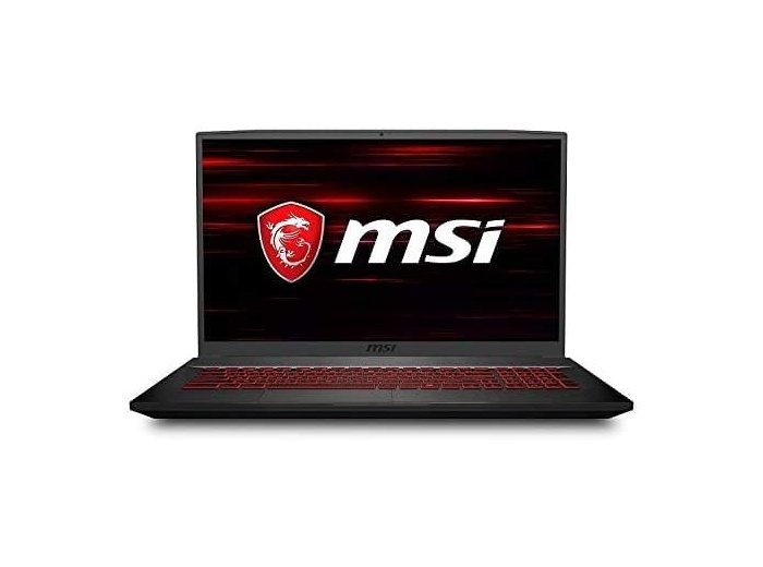 MSI GF75 Thin Gaming Laptop, 17.3" FHD 120Hz Screen, 10th Gen Intel Core i5-10300H, GeForce GTX 1650 4G GDDR6, 8GB RAM, 512GB SSD, Win10 Home, Black