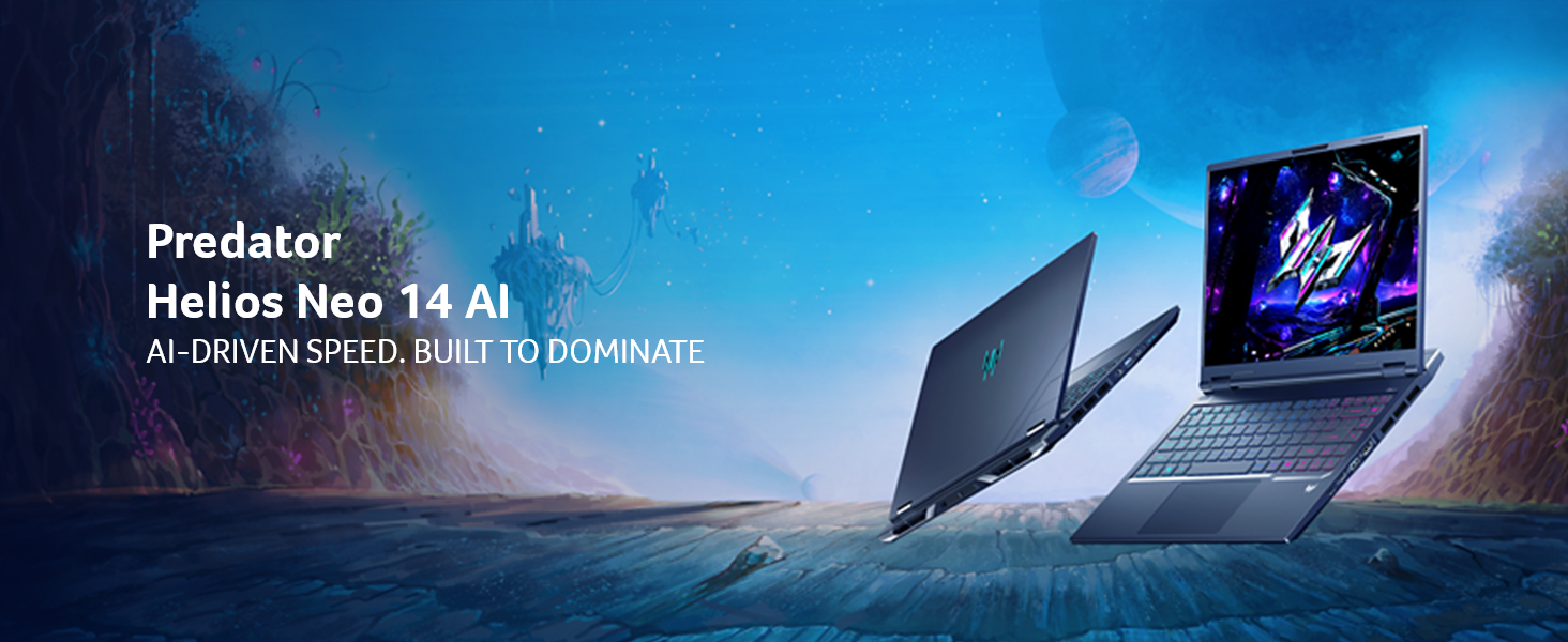 acer Predator Intel; RTX laptop; 14.5” gaming laptop; Intel gaming laptops; DDR5; RTX 50; Creator